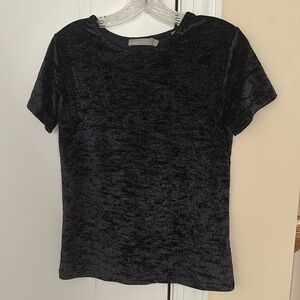 Black Velvet top by Vince
